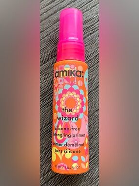 Amika “The Wizrard” Detangling Primer. Silicone-free, travel size, never used.